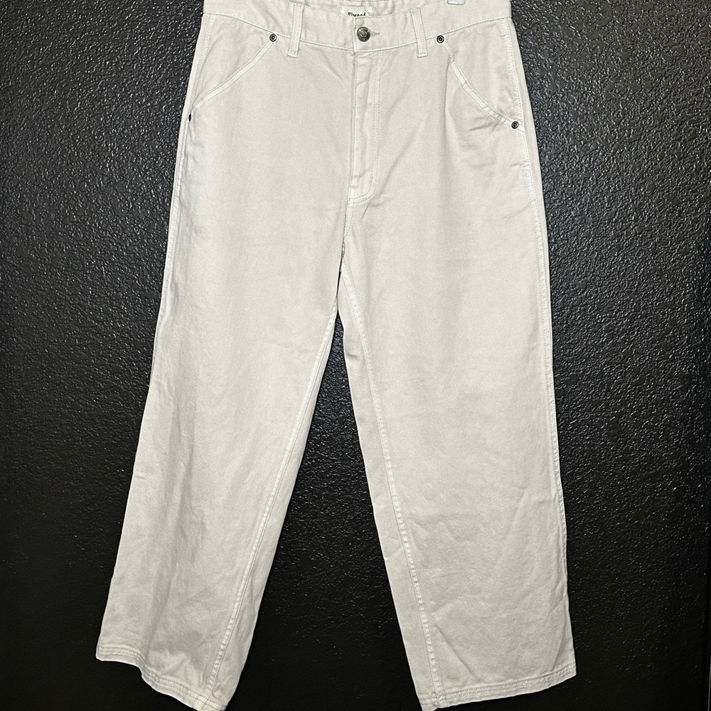 Elwood Men's Classic Cream Denim size large